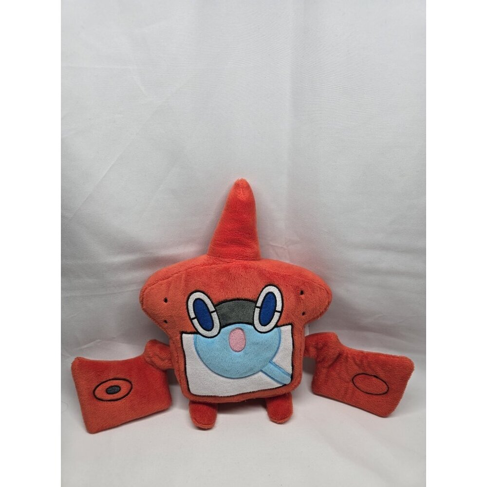TOMY Pokemon Sun & Moon Rotom Dex Pokedex 10" Plush Toy 2017